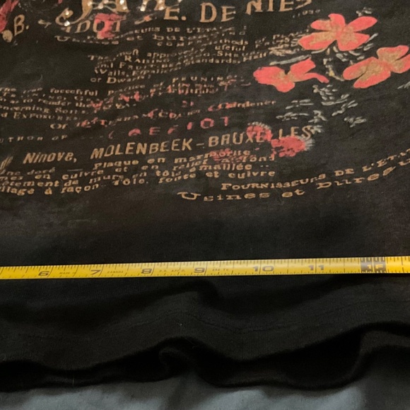 MODE KELSO FASHION TSHIRT PRINT ON FRONT SIZE MEDIUM - Picture 5 of 8